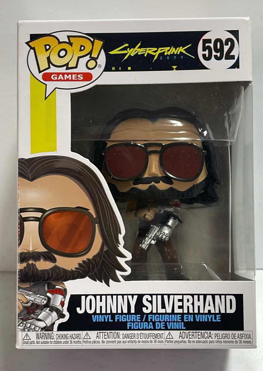 Photo 1 of NIB FUNKO POP GAMES SERIES CYBERPUNK 2077 “JOHNNY SILVERHAND” - RETAIL PRICE $18.00