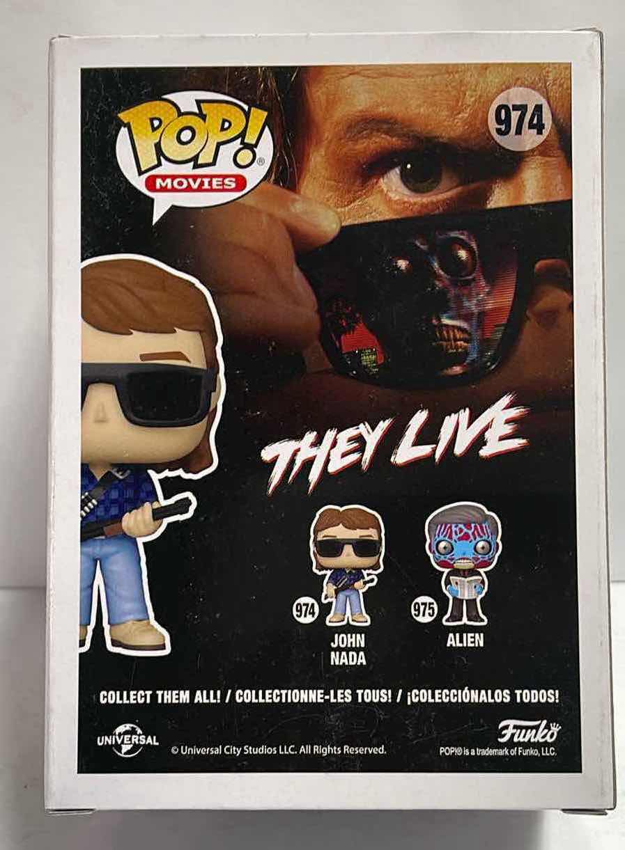 Photo 1 of NIB FUNKO POP MOVIE SERIES THEY LIVE “JOHN NADA” - RETAIL PRICE $20.00