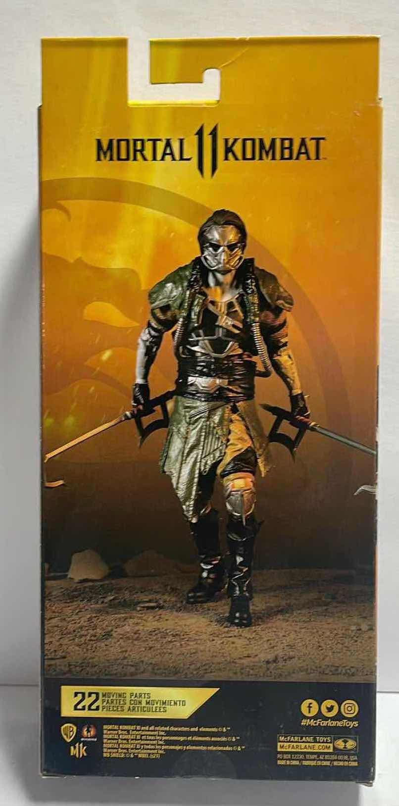 Photo 1 of NIB MORTAL KOMBAT “KABAL” MCFARLANE TOYS FIGURE - RETAIL PRICE $22.99