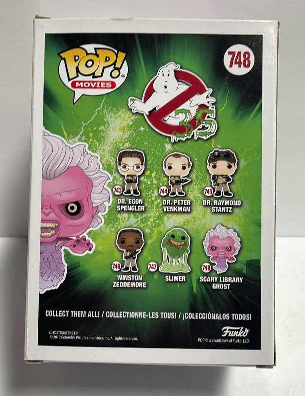 Photo 1 of NIB FUNKO POP MOVIE SERIES GHOSTBUSTERS “SCARY LIBRARY GHOST”- RETAIL PRICE $17.99