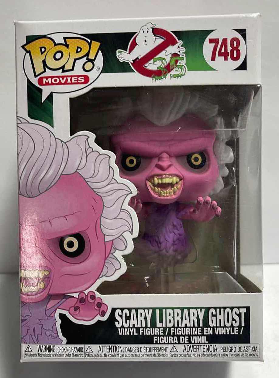 Photo 1 of NIB FUNKO POP MOVIE SERIES GHOSTBUSTERS “SCARY LIBRARY GHOST”- RETAIL PRICE $17.99
