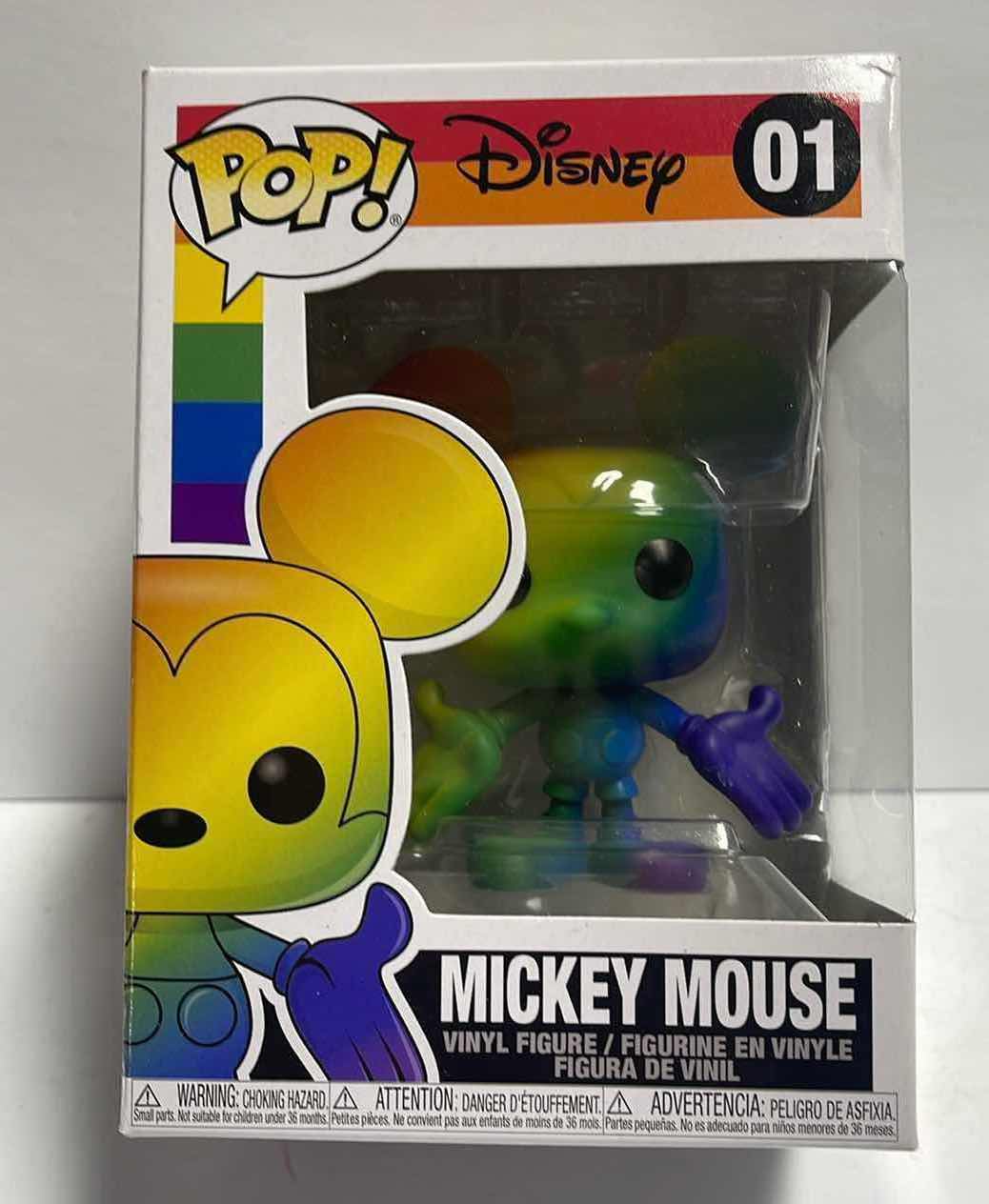 Photo 1 of NIB FUNKO POP LGBTQ+ DISNEY “MICKEY MOUSE” - RETAIL PRICE $15.00