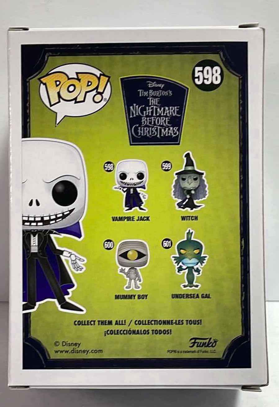 Photo 1 of NIB FUNKO POP THE NIGHTMARE BEFORE CHRISTMAS 25 YEARS “VAMPIRE JACK” - RETAIL PRICE $24.99