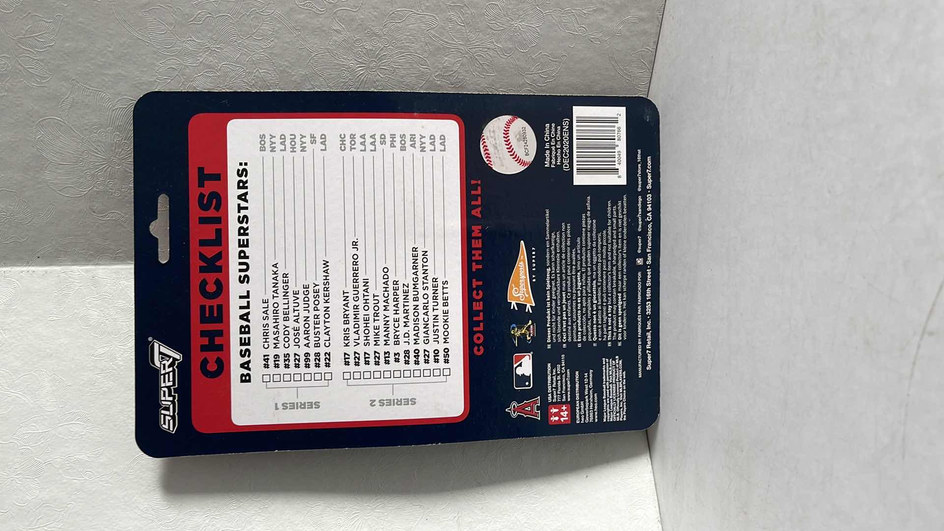 Photo 1 of NIB BASEBALL SUPERSTARS MIKE TROUT ANGELS #27 MSRP $15.99