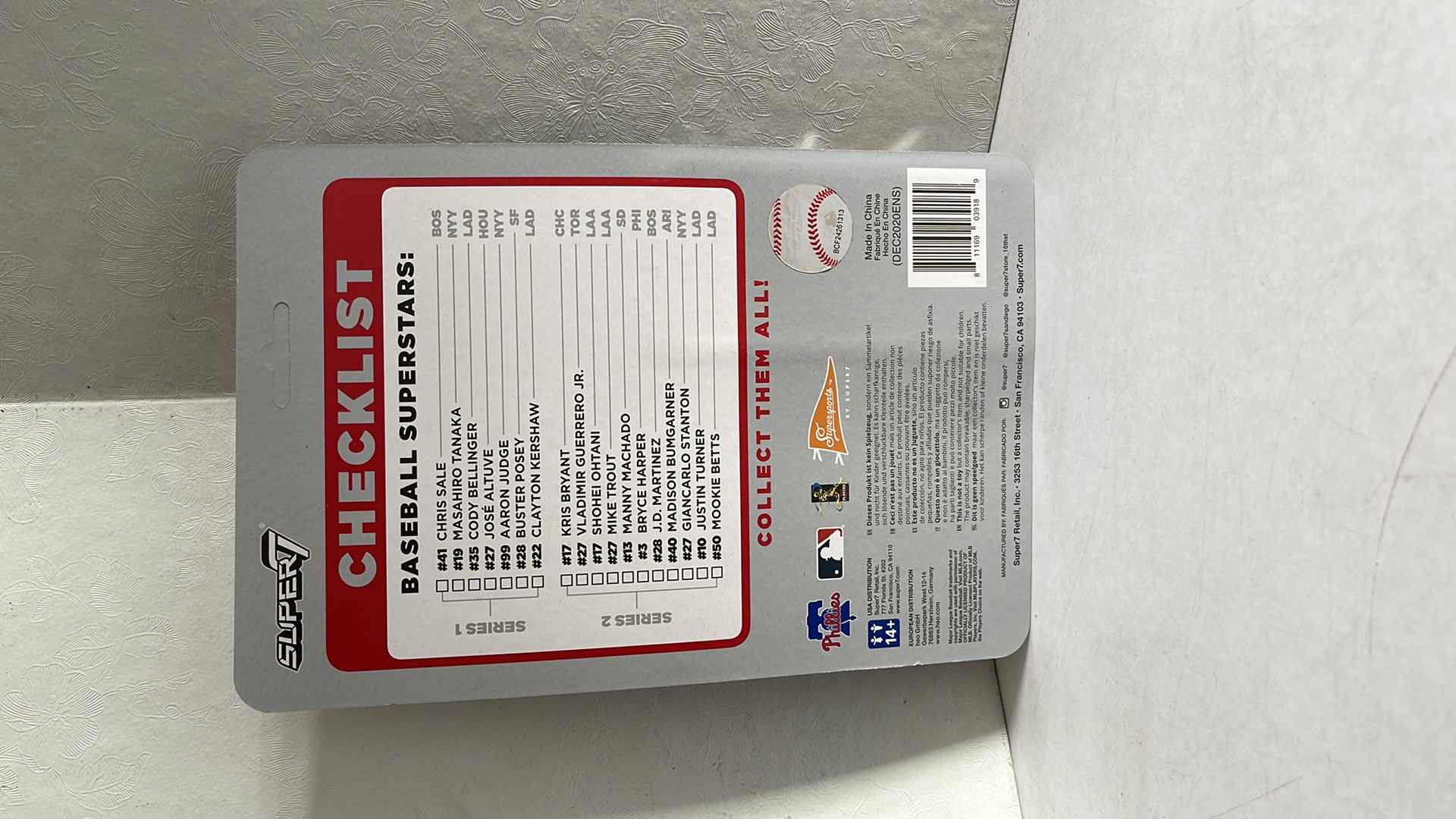 Photo 1 of NIB BASEBALL SUPERSTARS BRYCE HARPER #3 MSRP $15.99