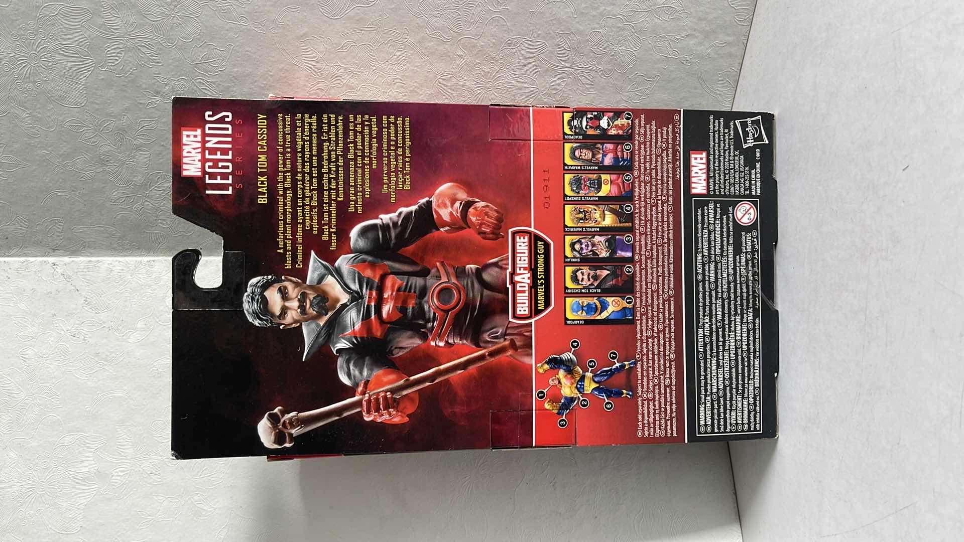 Photo 1 of NIB MARVEL LEGENDS SERIES MARVEL BLACK TOM CASSIDY MSRP $24.99