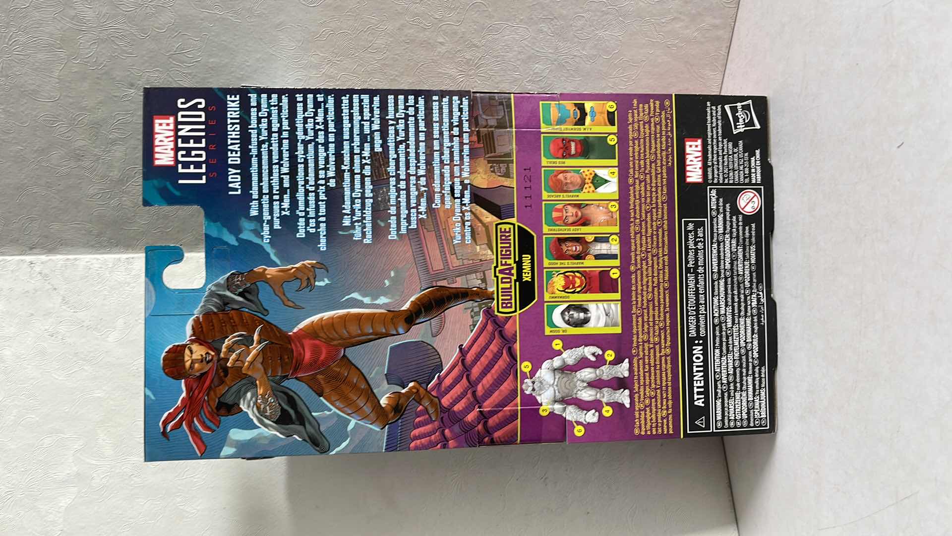 Photo 1 of NIB MARVEL LEGENDS SERIES SUPER VILLAINS LADY DEATHSTRIKE MSRP $25.99