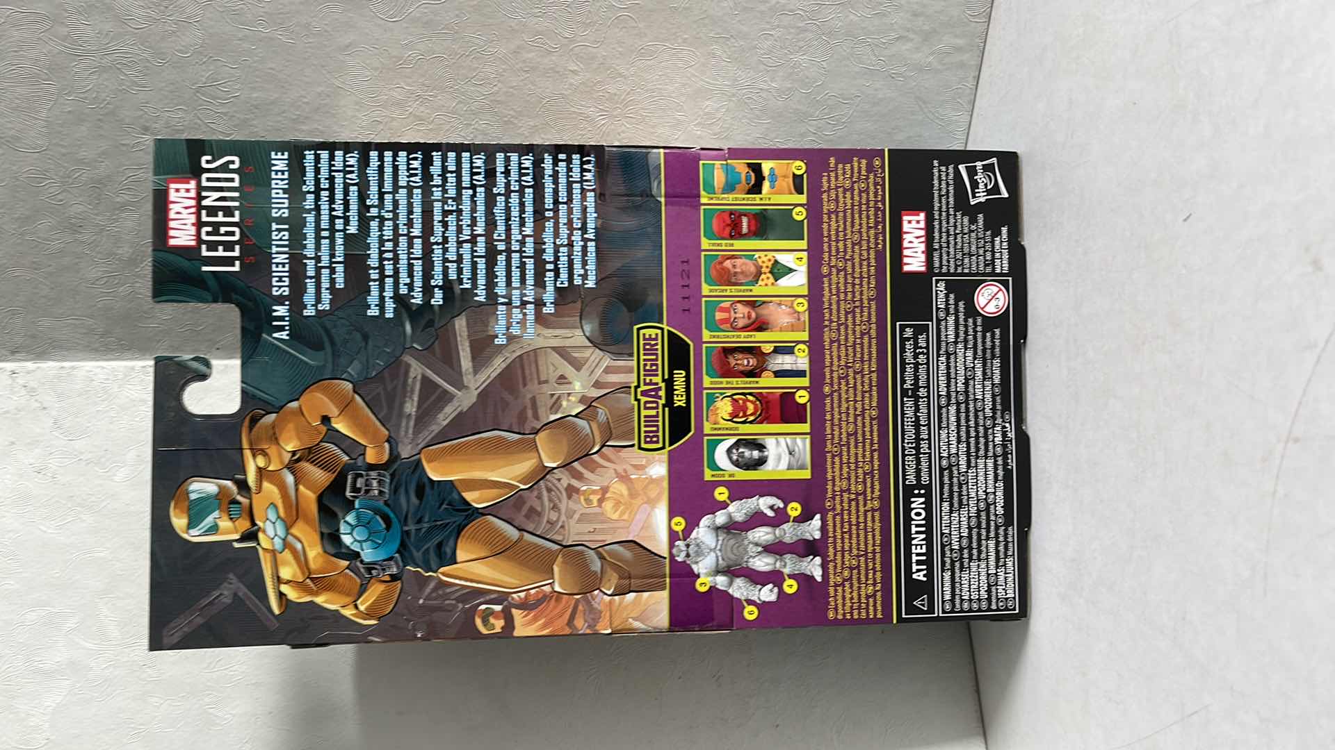 Photo 1 of NIB MARVEL LEGENDS SERIES SUPER VILLAINS AIM SCIENTIST SUPREME MSRP $25.99