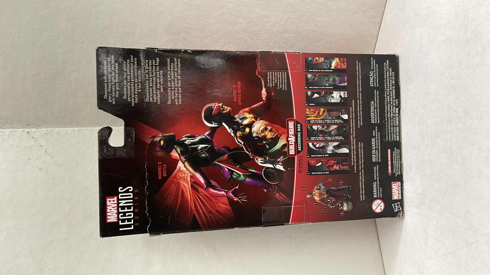 Photo 1 of NIB MARVEL LEGENDS SERIES SPIDER-MAN SUPERIOR FOES OF SPIDER-MAN MSRP $19.99