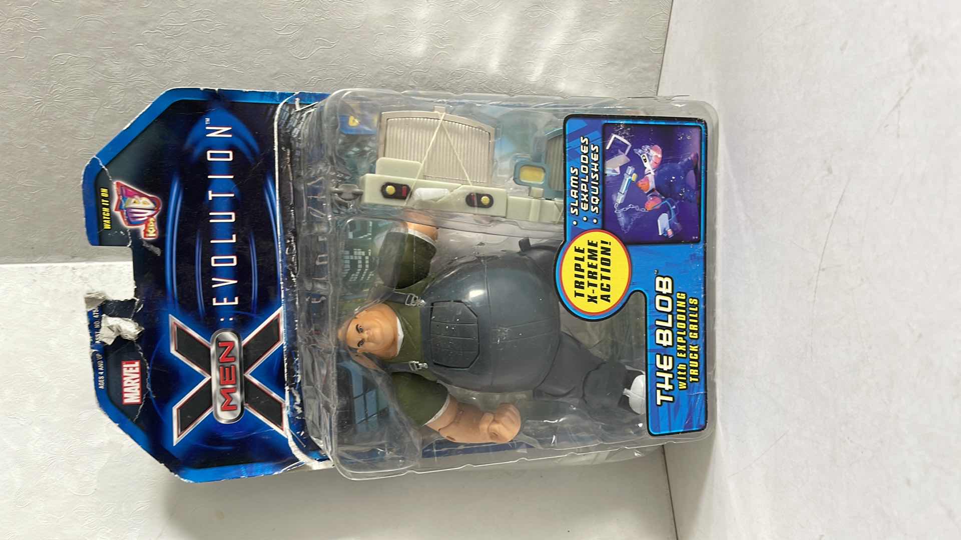 Photo 1 of MARVEL X-MEN EVOLUTION THE BLOB WITH EXPLODING TRUCK GRILLS