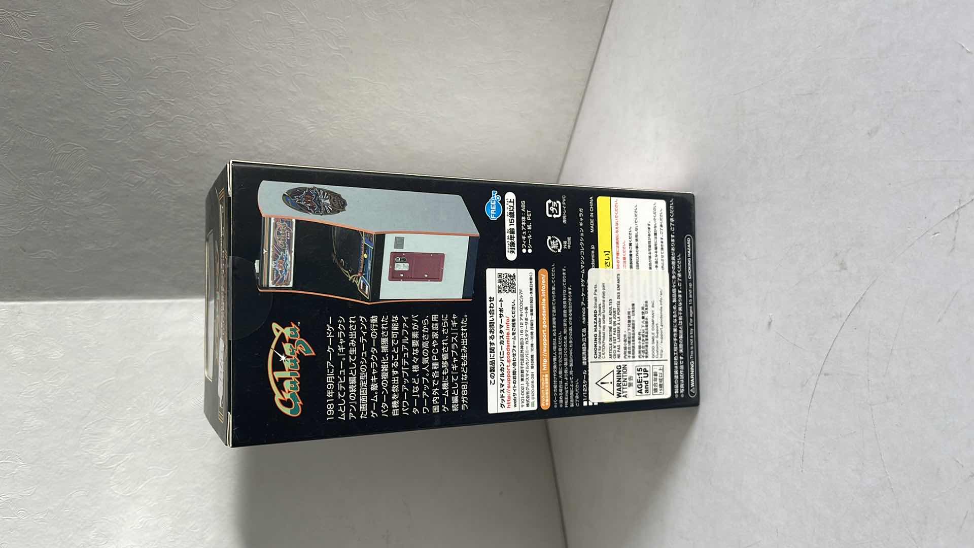 Photo 1 of NIB BANDAI NAMCO GALAGA 1/12 SCALE ARCADE GAME MACHINE MSRP $43.99