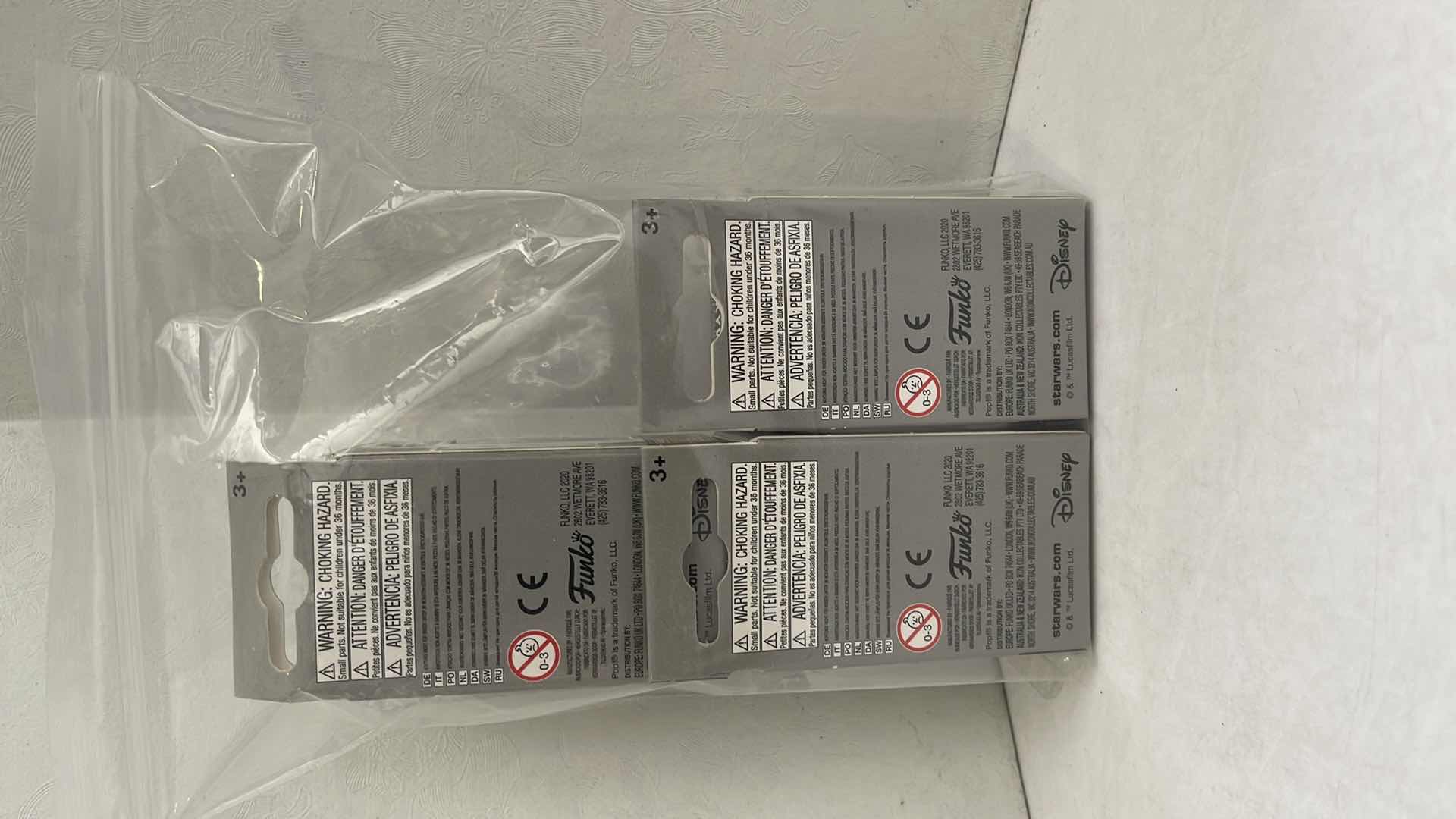 Photo 1 of NIB FUNKO POP POCKET KEYCHAIN STAR WARS DIFFERENT SET OF (3)