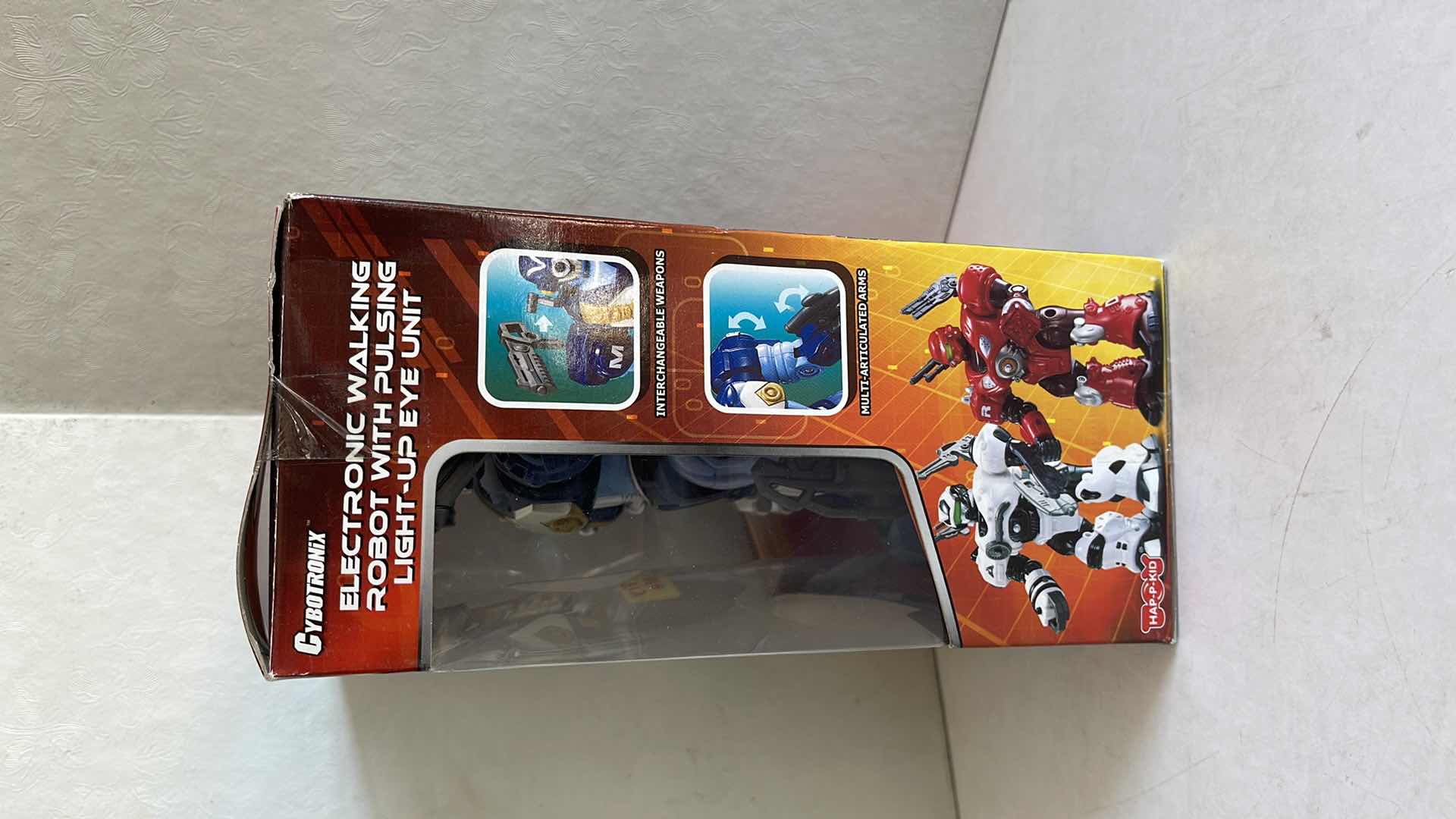 Photo 1 of CYBOTRONIX 7IN MARS MOTORIZED ATTACK ROBO SQUAD MSRP $14.99