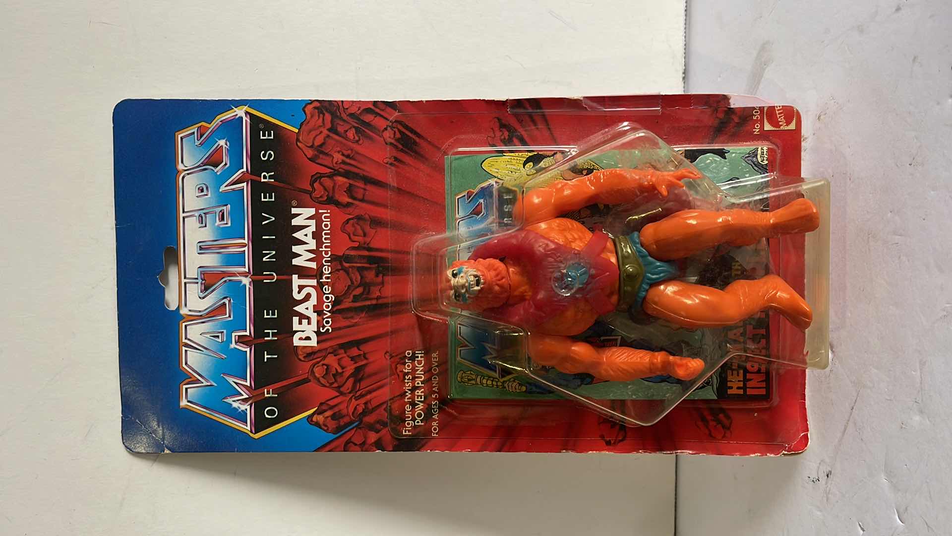 Photo 1 of NIB MASTERS OF THE UNIVERSE BEAST MAN SAVAGE HENCHMAN! MSRP $250