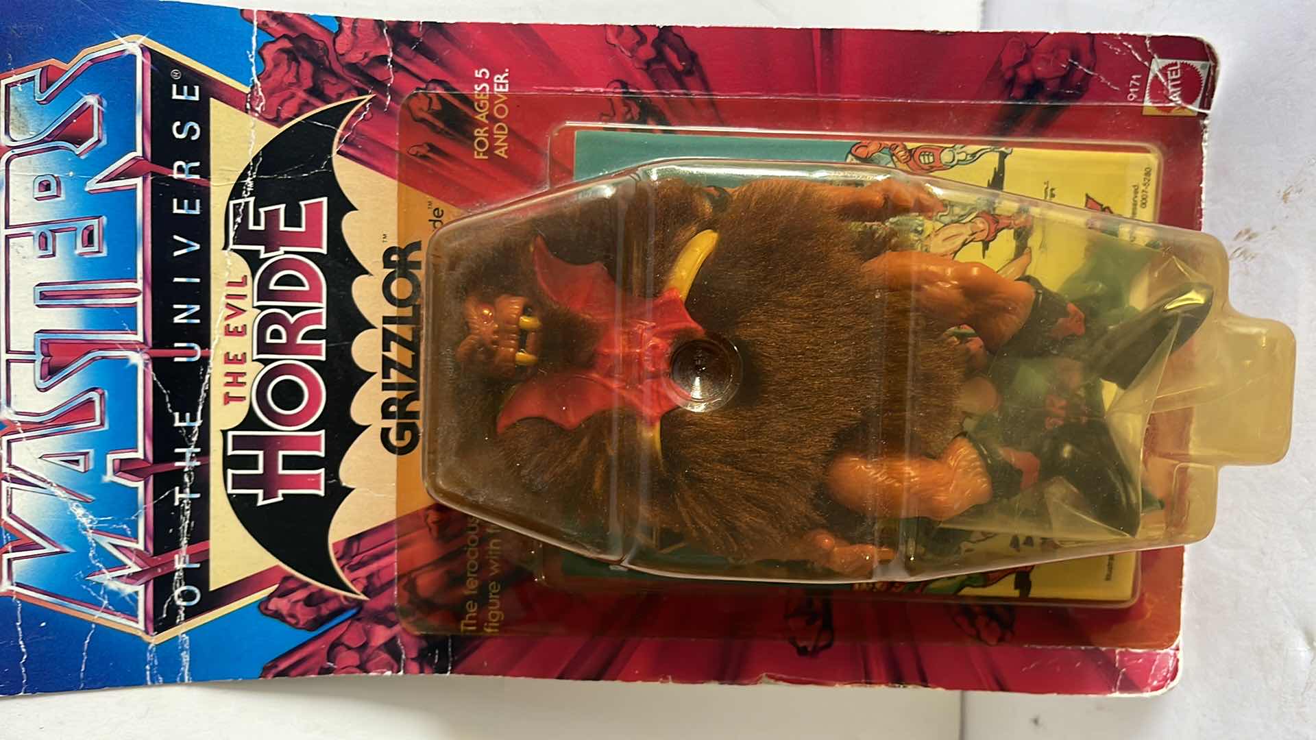 View 3 of NIB 1984 MASTERS OF THE UNIVERSE THE EVIL HORDE GRIZZLOR MSRP $300