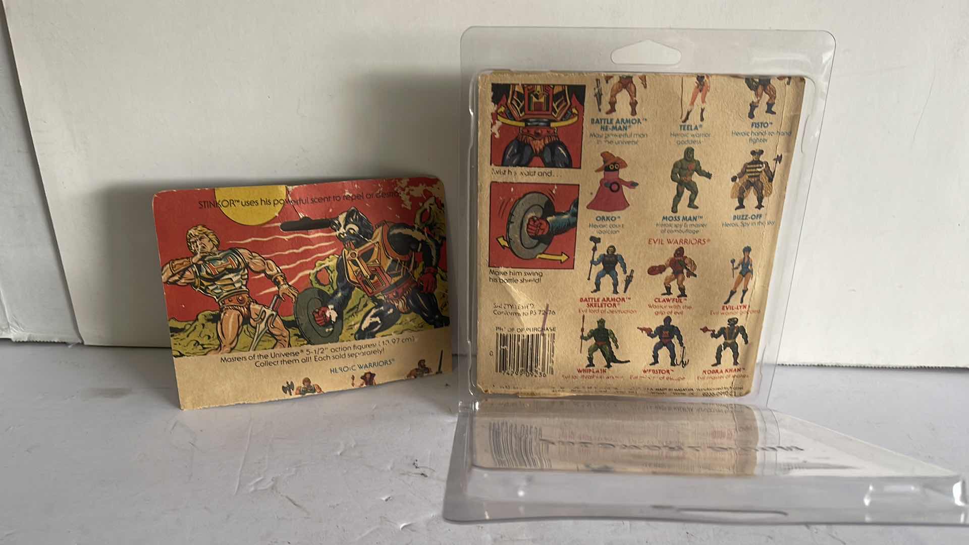 Photo 1 of NIB 1983 MASTERS OF THE UNIVERSE STINKOR EVIL MASTER OF ODORS MSRP $200