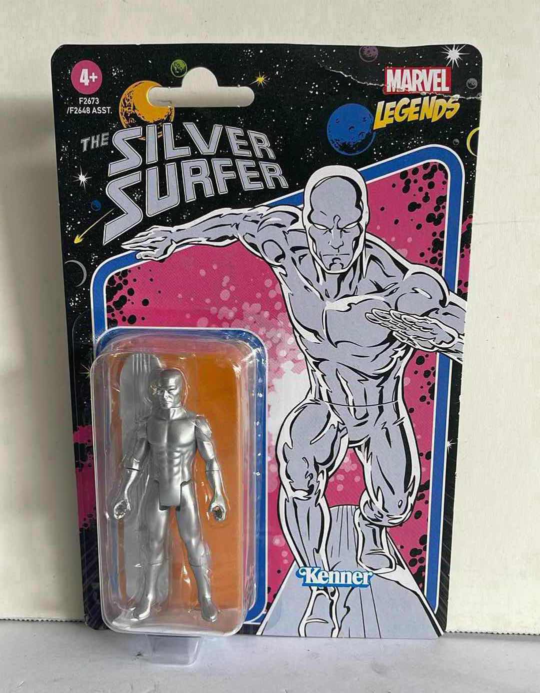 Photo 1 of NIB 2021 MARVEL LEGENDS THE SILVER SURFER MSRP $15