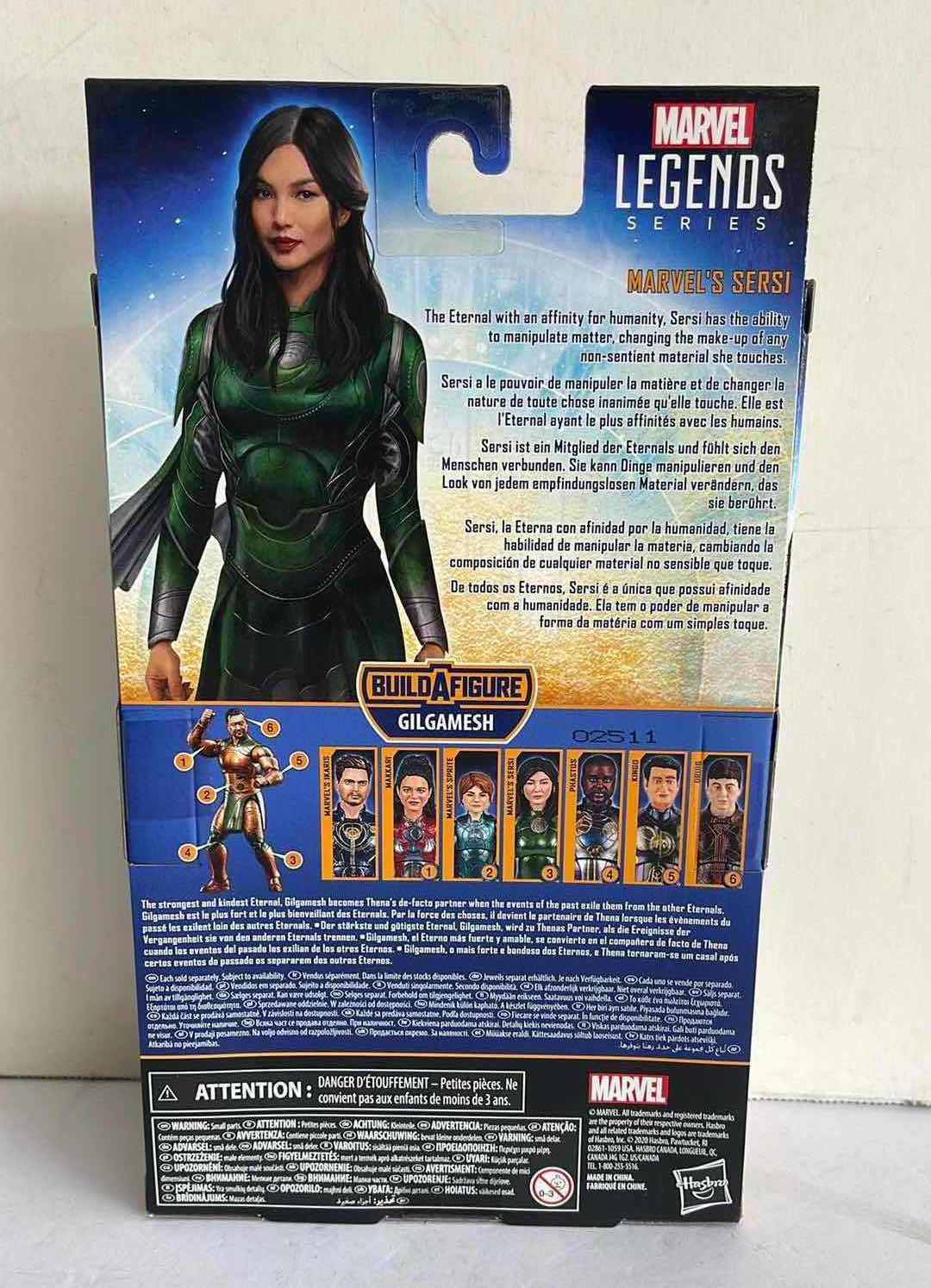 Photo 1 of NIB MARVEL LEGENDS SERIES ETERNALS MARVEL’S SERSI MSRP $19.99