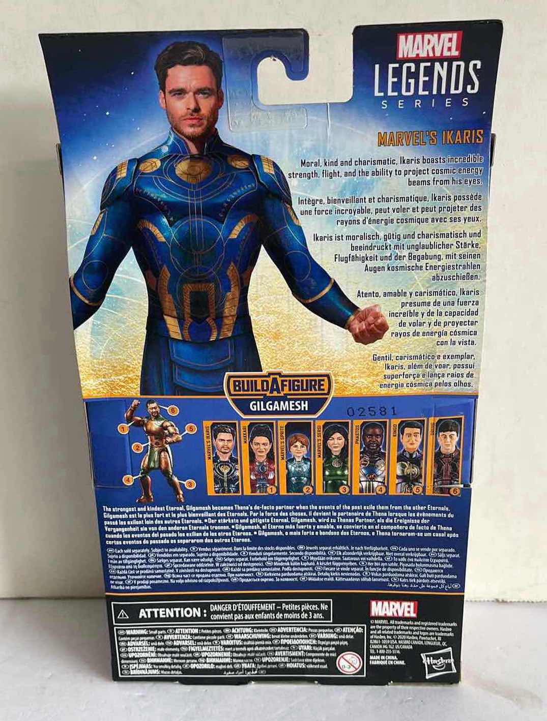 Photo 1 of NIB MARVEL LEGENDS SERIES ETERNALS MARVEL’S IKARIS MSRP $14.99