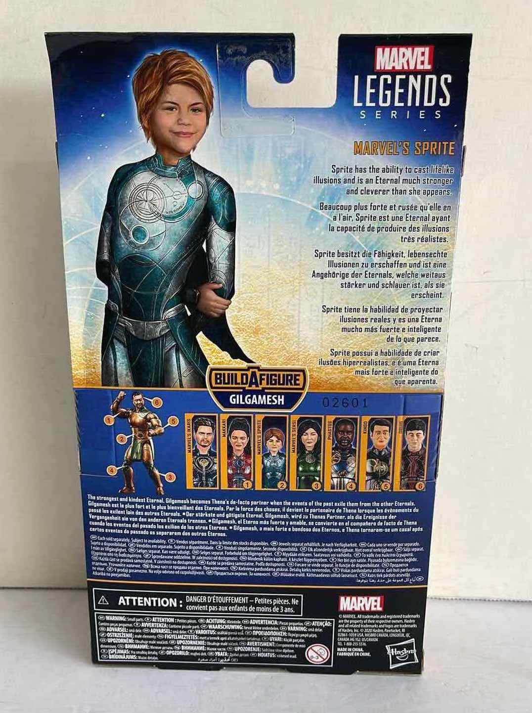 Photo 1 of NIB MARVEL LEGENDS SERIES ETERNALS MARVEL’S SPRITE MSRP $12.99