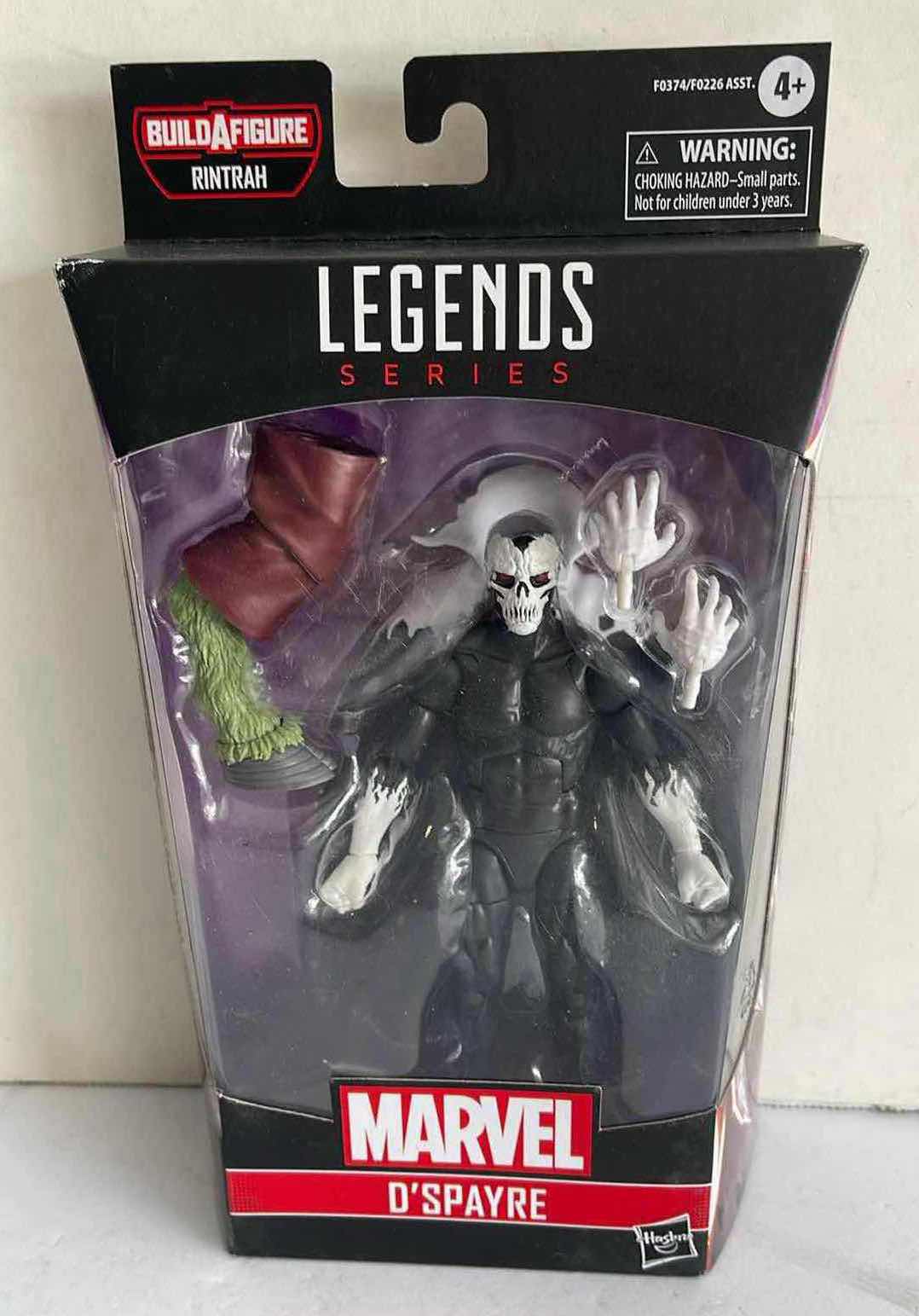 Photo 1 of NIB MARVEL LEGENDS SERIES MARVEL D’SPAYRE MSRP $19.99
