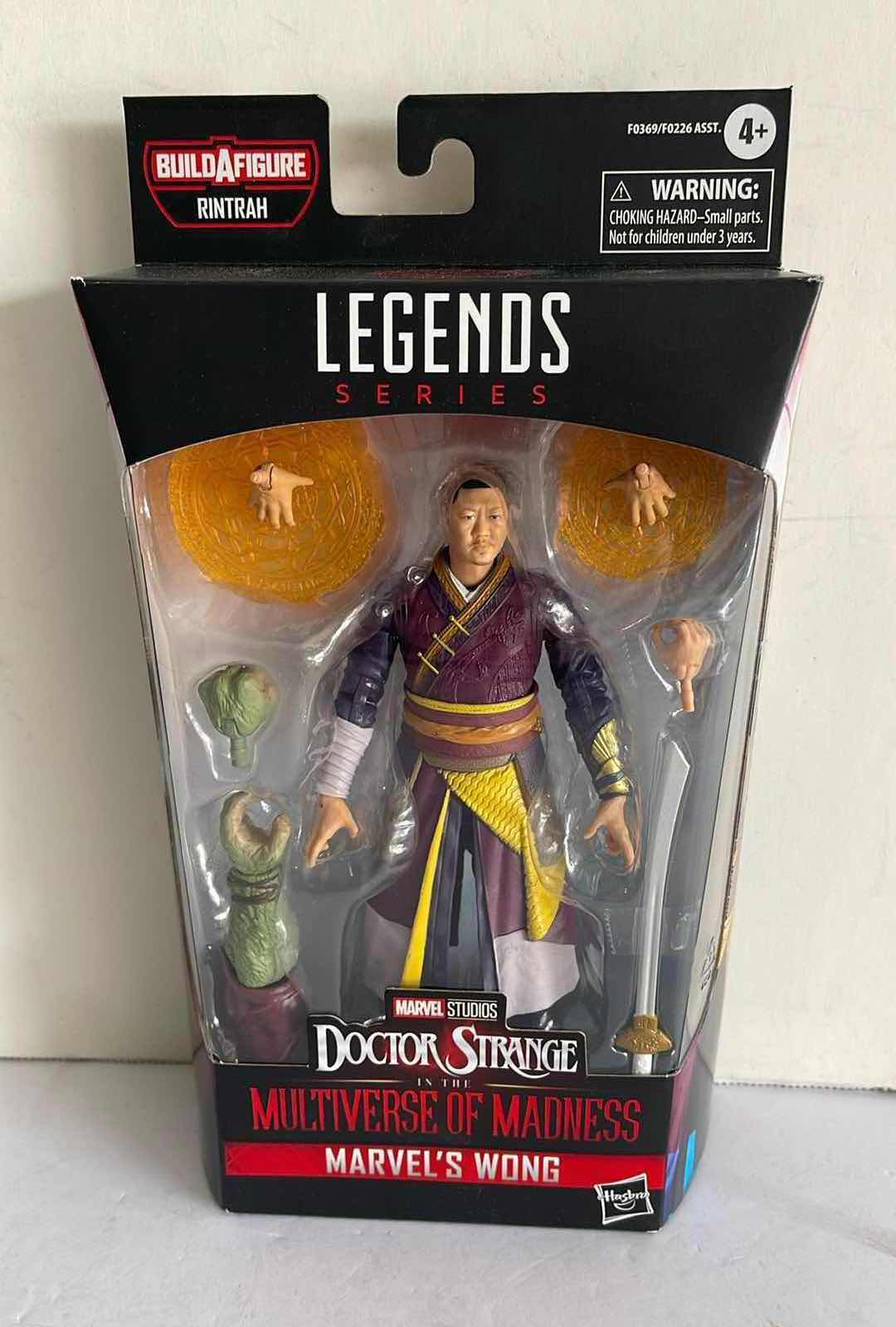 Photo 1 of NIB MARVEL LEGENDS SERIES DOCTOR STRANGE MULTIVERSE OF MADNESS MARVEL’S WONG MSRP $19.99