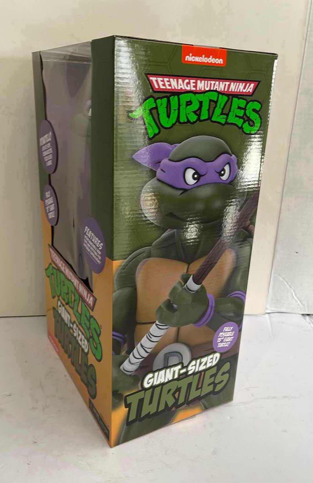 Photo 1 of NIB NICKELODEON TMNT GIANT-SIZED 15” DONATELLO MSRP $199.99