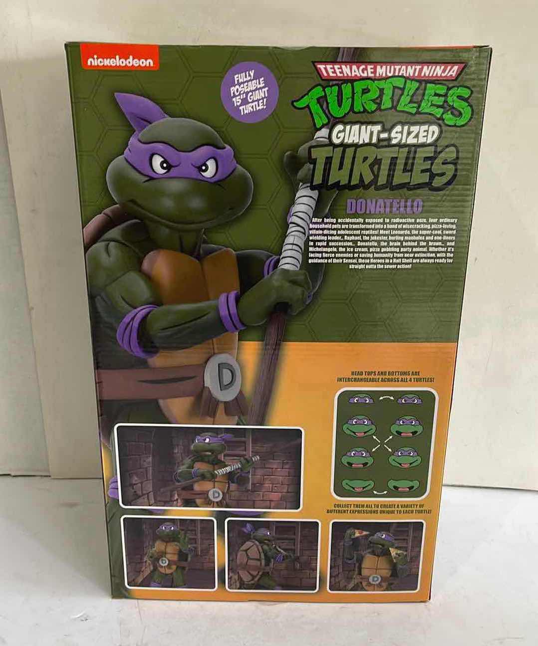 Photo 1 of NIB NICKELODEON TMNT GIANT-SIZED 15” DONATELLO MSRP $199.99