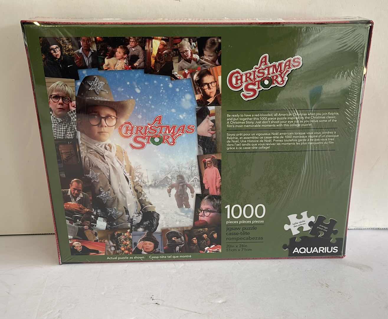 Photo 1 of NIB A CHRISTMAS STORY 1000 PIECE PUZZLE MSRP $15.99