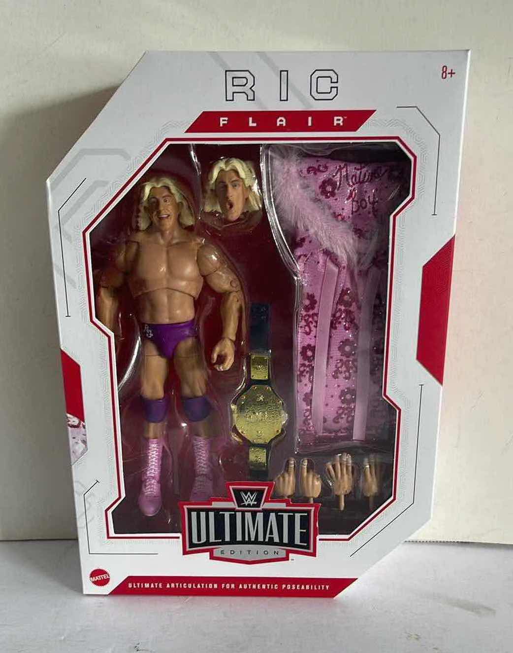 Photo 1 of NIB MATTEL WWE ULTIMATE EDITION  RIC FLAIR MSRP $44.99