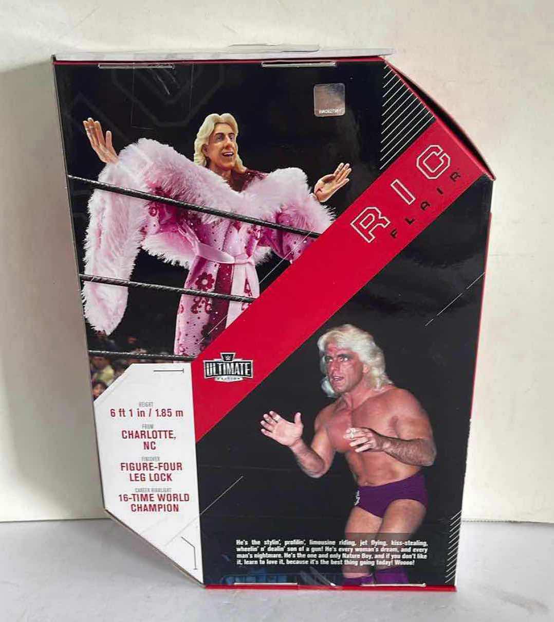 Photo 1 of NIB MATTEL WWE ULTIMATE EDITION  RIC FLAIR MSRP $44.99