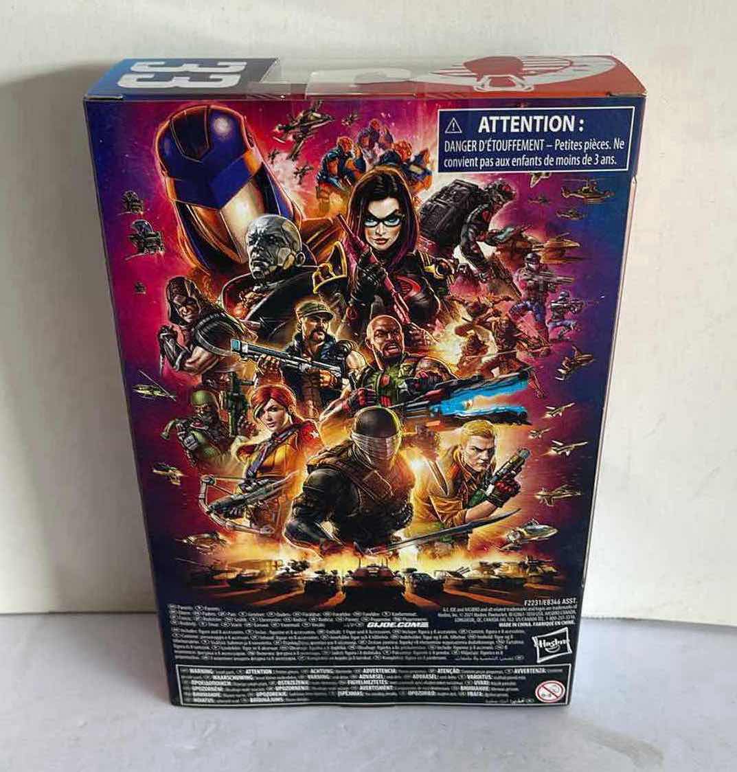 Photo 1 of NIB HASBRO GIJOE CLASSIFIED SERIES B.A.T. #33 ACTION FIGURE WITH ACCESSORIES MSRP $39.99