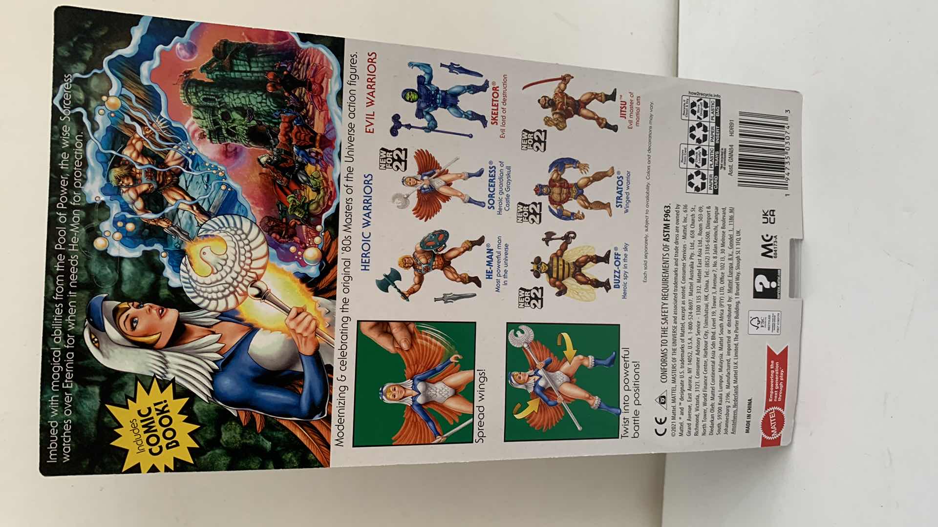 Photo 1 of MATTEL MASTERS OF THE UNIVERSE SORCERESS NIB $19