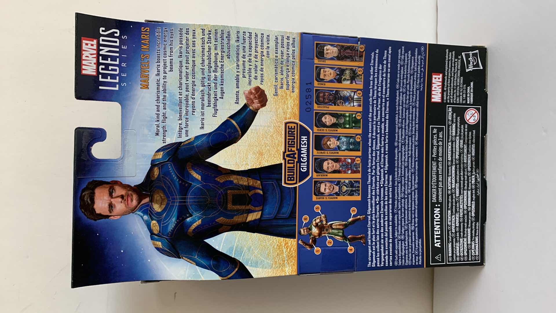 Photo 1 of MARVEL LEGENDS THE ETERNALS IKARIS NIB $20