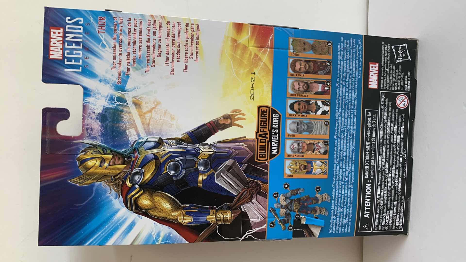 Photo 1 of HASBRO MARVEL LEGENDS THOR NIB $35