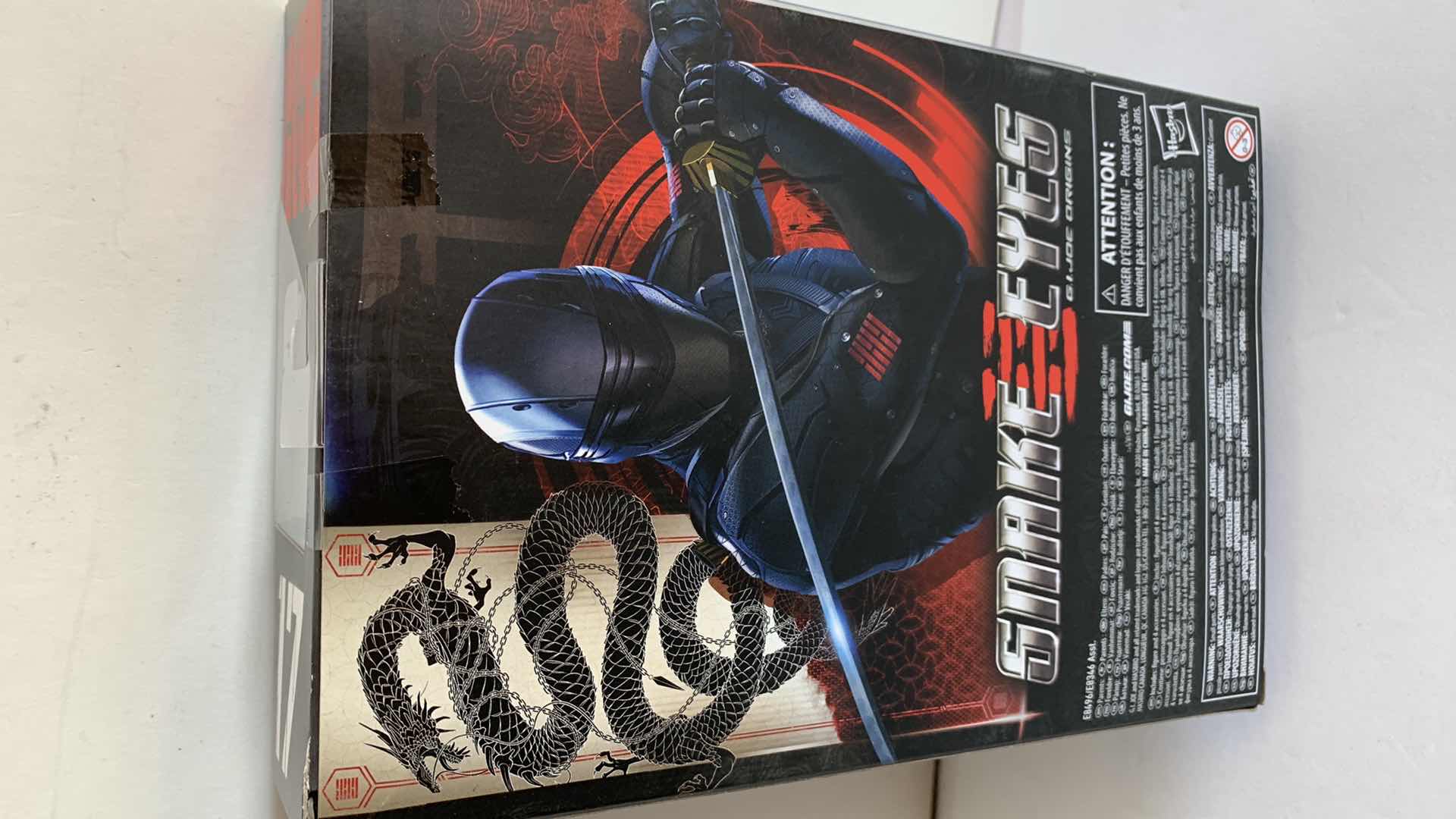 Photo 1 of G.I. JOE SNAKE EYES STORM SHADOW NIB $23