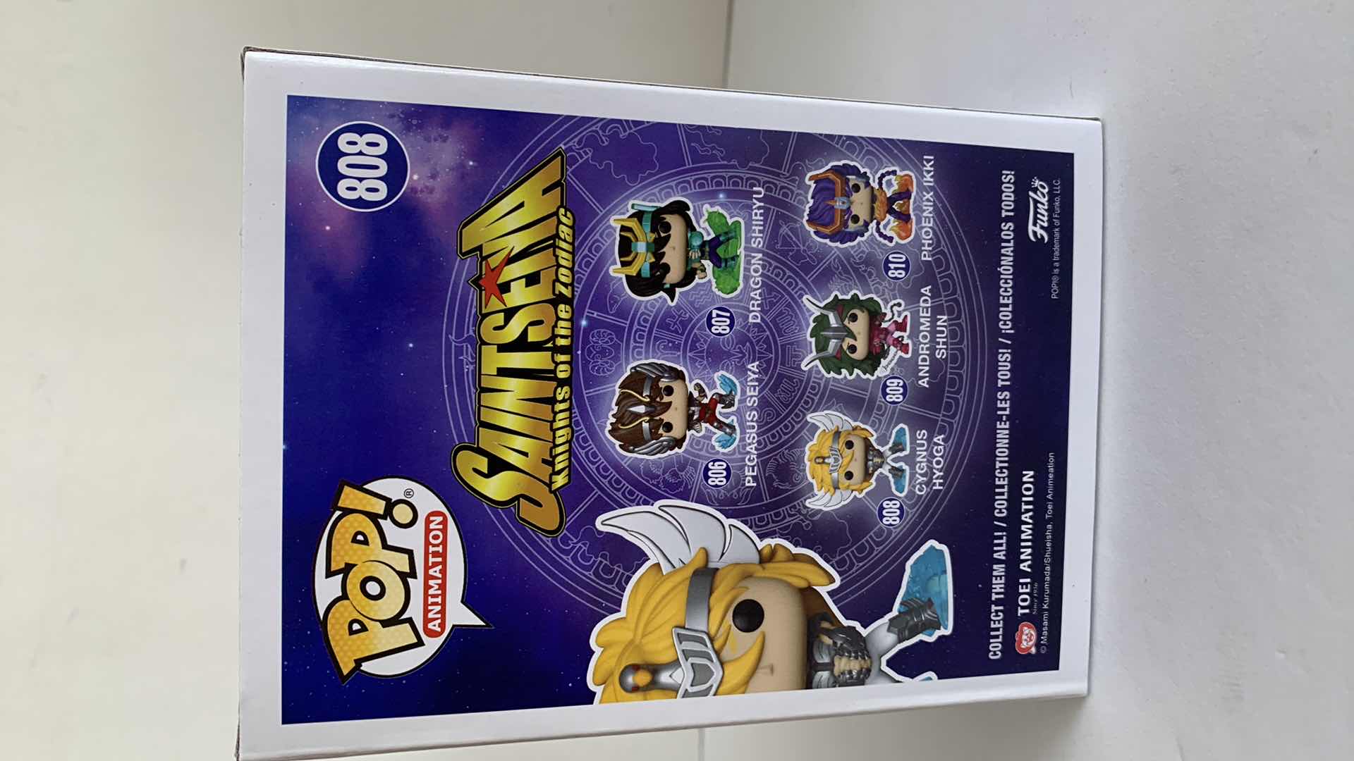 Photo 1 of FUNKO POP #808 SAINTSEIYA CYGNUS HYOGA NIB