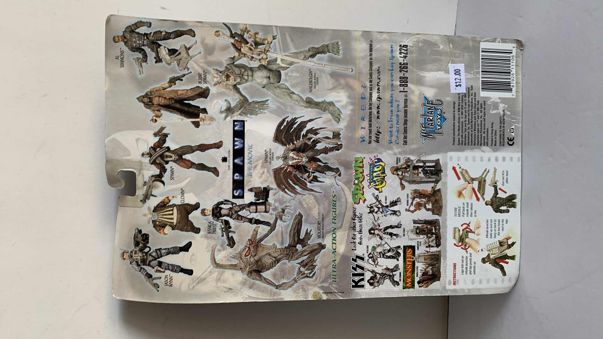 Photo 1 of NEW 1997 MCFARLANE TOYS SPAWN THE MOVIE ULTRA ACTION FIGURE & ACCESSORIES “AL SIMMONS”