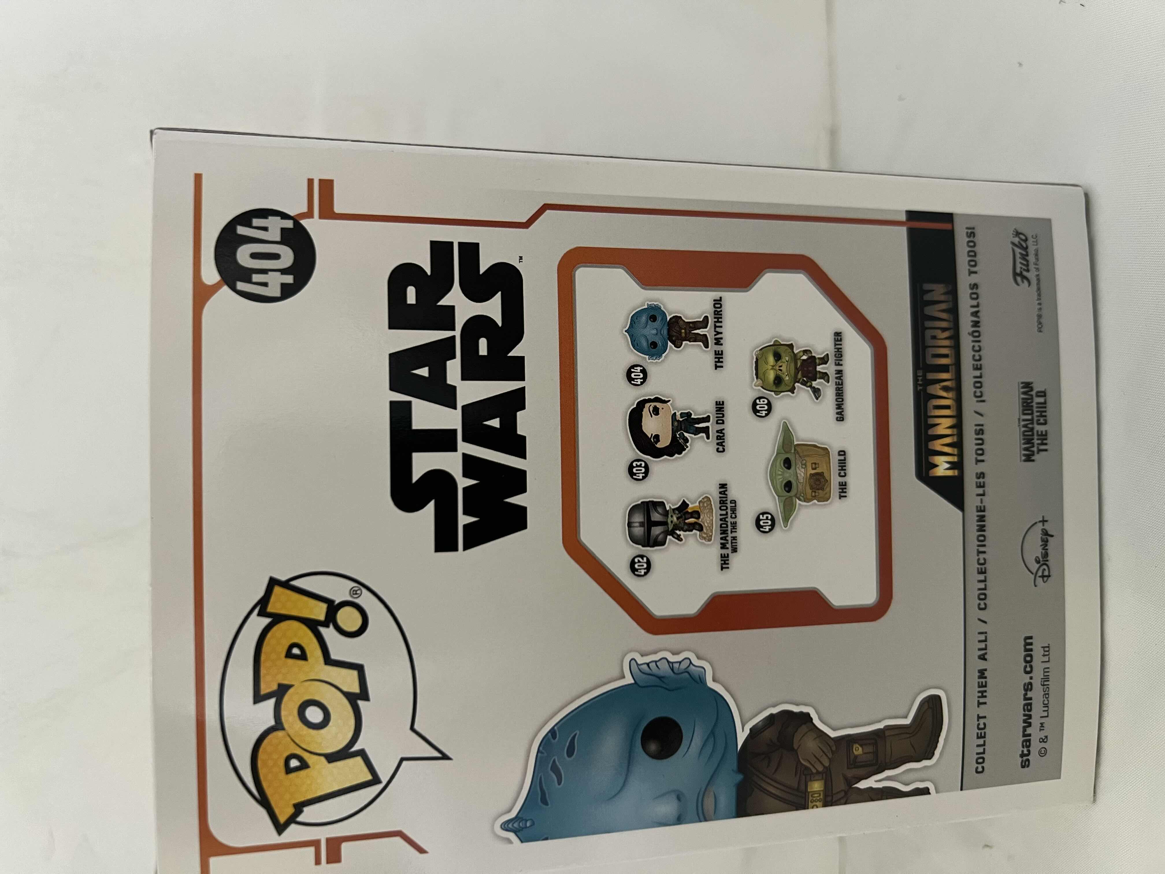 Photo 1 of NEW FUNKO POP! STAR WARS #404  “THE MYTHROL” VINYL BOBBLEHEAD FIGURE 