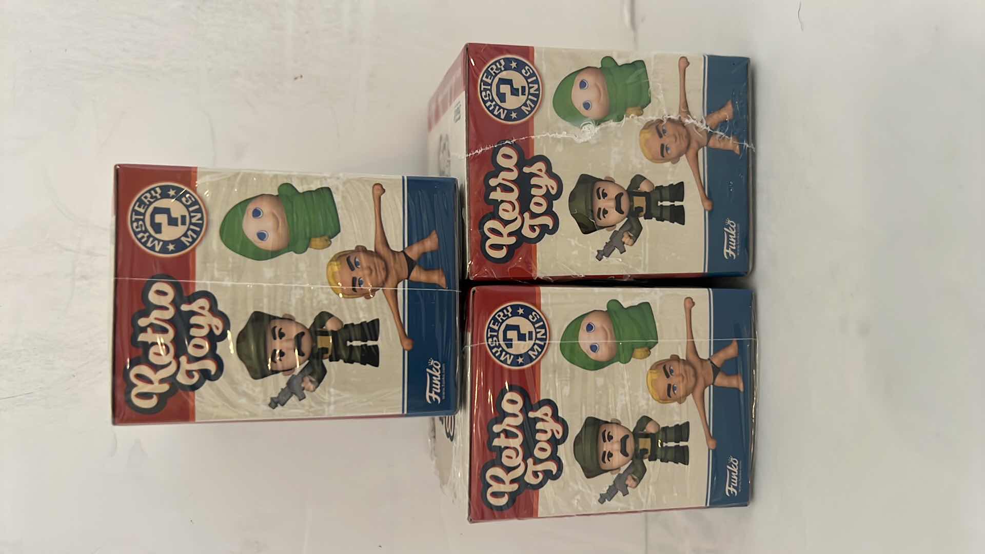 Photo 1 of 3-NIB FUNKO RETRO TOYS MYSTERY MINIS VINYL FIGURES-MSRP $30