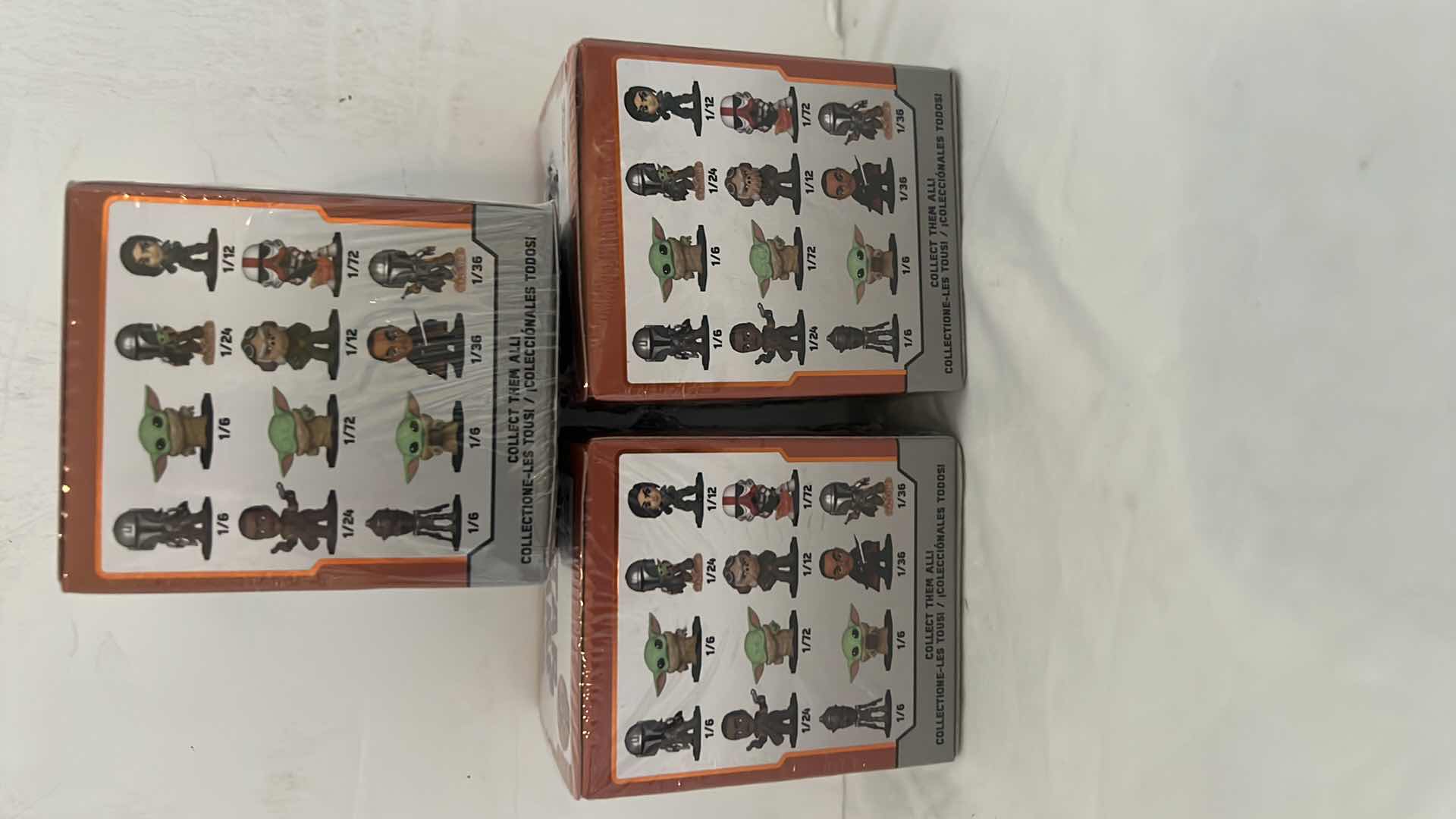 Photo 1 of 3-NIB FUNKO STAR WARS MANDALORIAN MYSTERY MINIS BOBBLE-HEAD VINYL FIGURES-MSRP $30