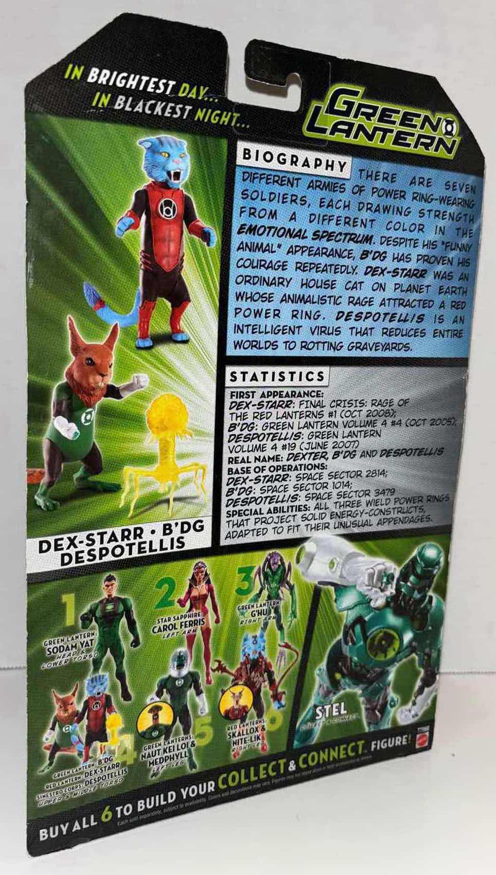 Photo 1 of NEW 2010 MATTEL DC UNIVERSE CLASSICS 3 PC ACTION FIGURE SET, “B’DG”, “DESPOTELLIS” & “DEX-STARR”(WAVE 2 FIGURE 4)