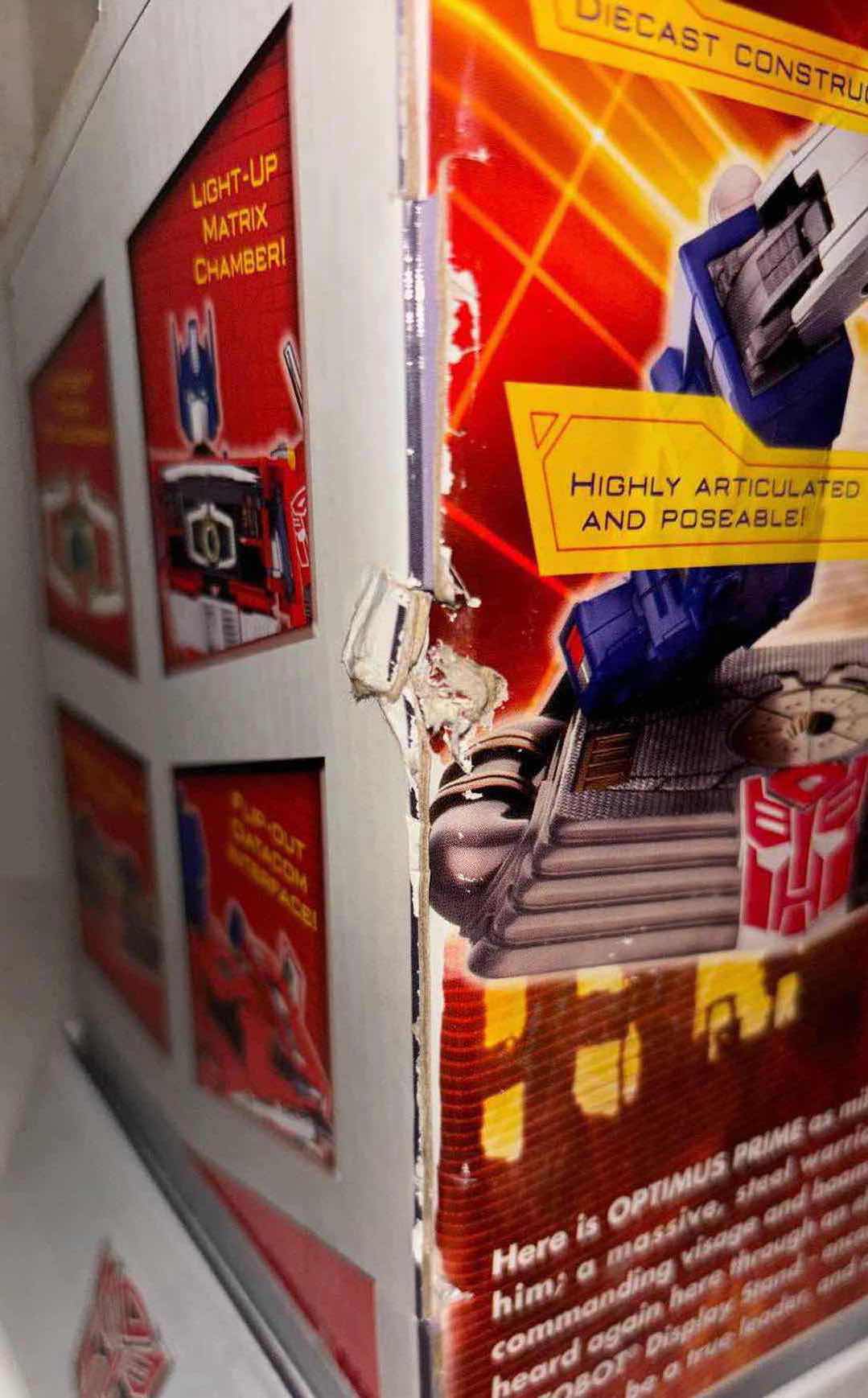 Photo 1 of NEW 2006 HASBRO TRANSFORMERS 20TH ANNIVERSARY ROBOTS IN DISGUISE, “AUTOBOT OPTIMUS PRIME”