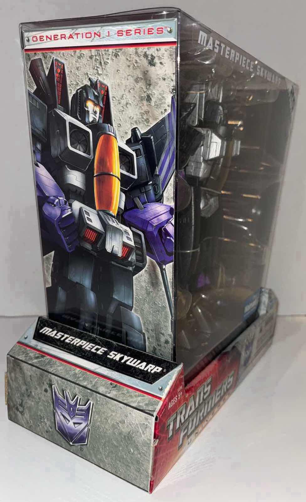 Photo 1 of NEW 2009 HASBRO 25TH ANNIVERSARY 1984-2009 TRANSFORMERS UNIVERSE ROBOTS IN DISGUISE MASTERPIECE SKYWARP WALMART EXCLUSIVE ACTION FIGURE