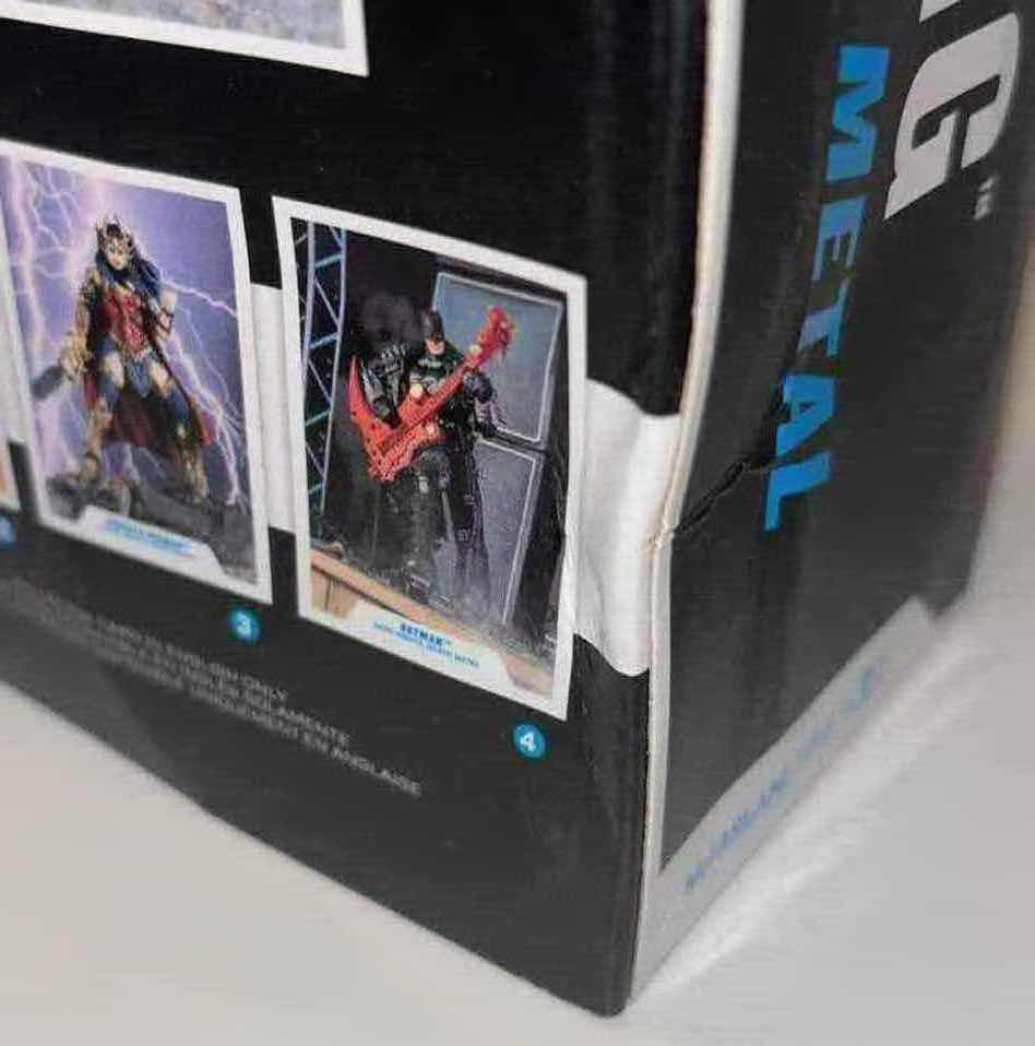 Photo 1 of NEW 2-PACK MCFARLANE TOYS DC MULTIVERSE ACTION FIGURE & ACCESSORIES, DARK KNIGHTS: DEATH METAL “ROBIN KING” & “SUPERMAN” (COLLECT TO BUILD DARKFATHER- #1 & #2 OF 4)