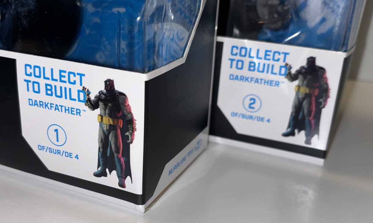 Photo 1 of NEW 2-PACK MCFARLANE TOYS DC MULTIVERSE ACTION FIGURE & ACCESSORIES, DARK KNIGHTS: DEATH METAL “ROBIN KING” & “SUPERMAN” (COLLECT TO BUILD DARKFATHER- #1 & #2 OF 4)