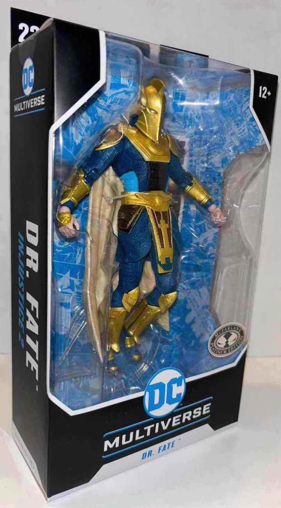 Photo 1 of NEW 2-PACK MCFARLANE TOYS PLATINUM EDITION DC MULTIVERSE ACTION FIGURE & ACCESSORIES, INJUSTICE 2: “DR. FATE” & “THE FLASH HOT PURSUIT”