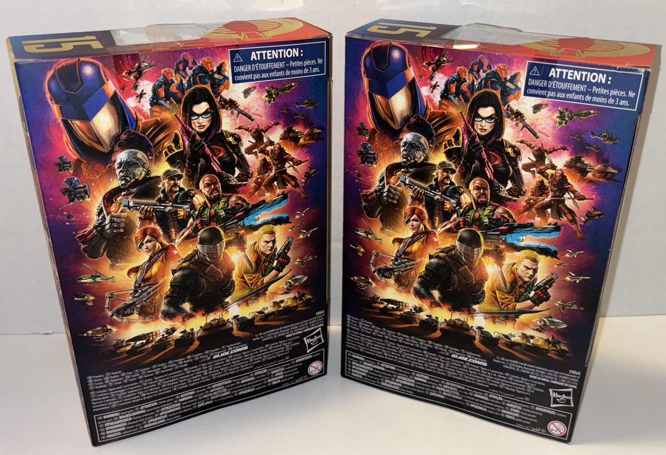 Photo 1 of NEW 2-PACK HASBRO G.I. JOE CLASSIFIED SERIES #15 "PROFIT DIRECTOR DESTRO" ACTION FIGURE & ACCESSORIES