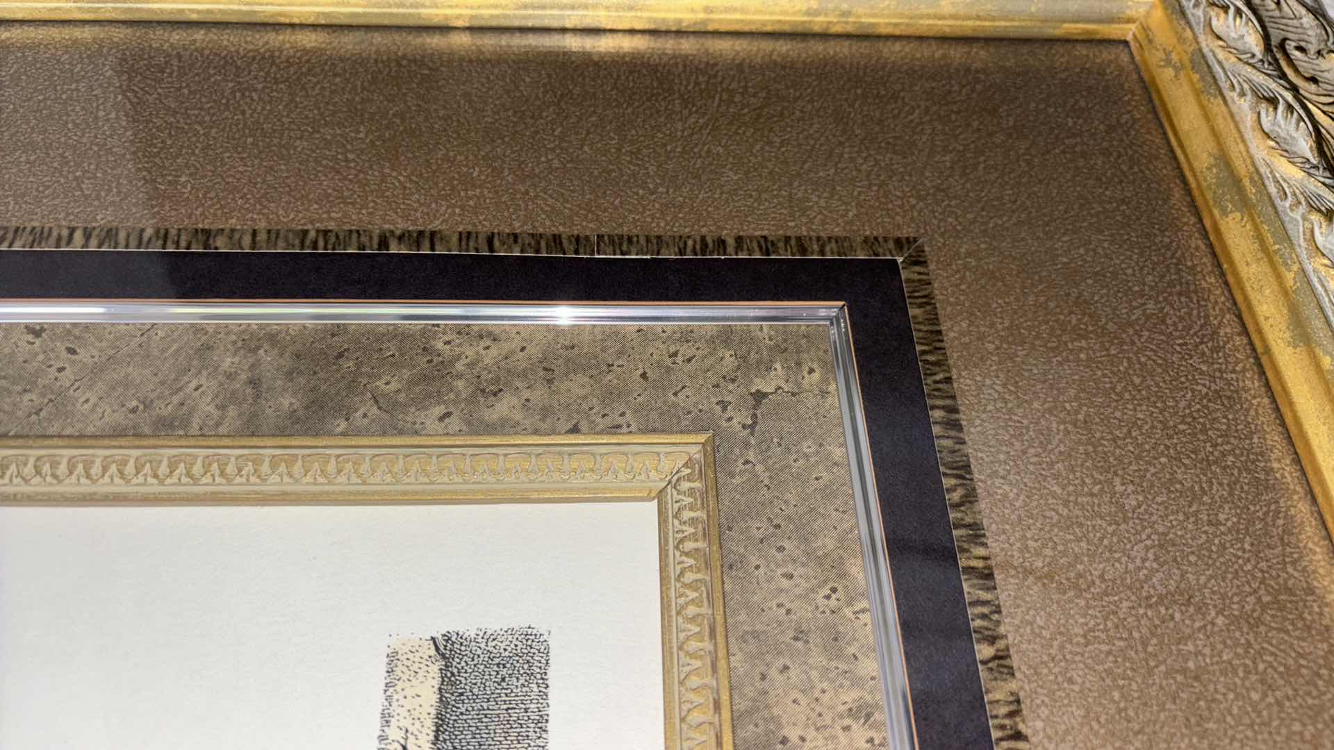 Photo 1 of MID CENTURY FRAMED ART W SOMERSET CUSTOM FRAMING 31” x 37”