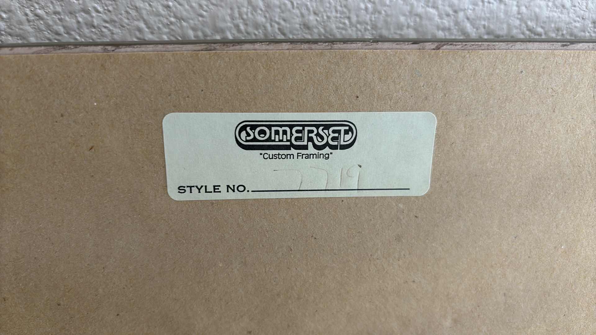 Photo 1 of MID CENTURY FRAMED ART W SOMERSET CUSTOM FRAMING 31” x 37”